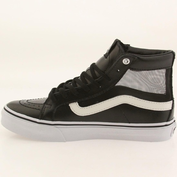 Vans | SK8 Hi Slim Cutout Mesh in Black - Picture 4 of 16